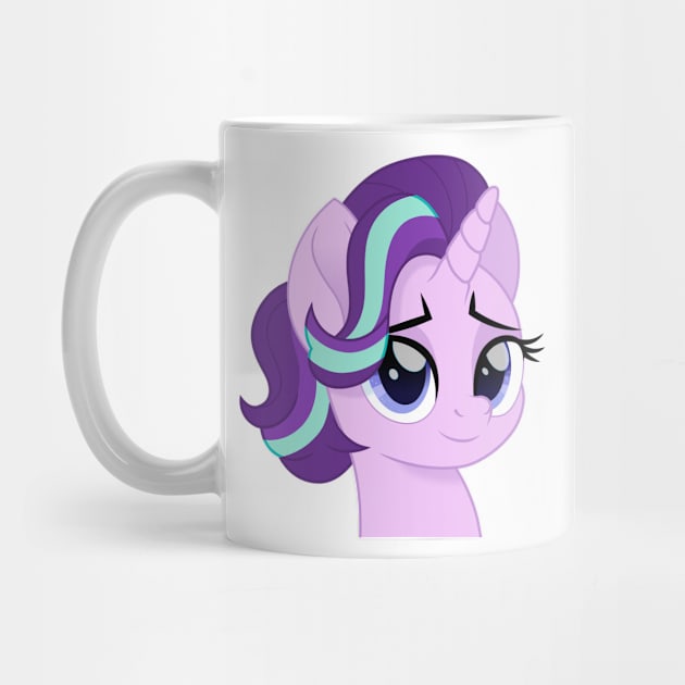 Starlight Glimmer portrait short mane by CloudyGlow